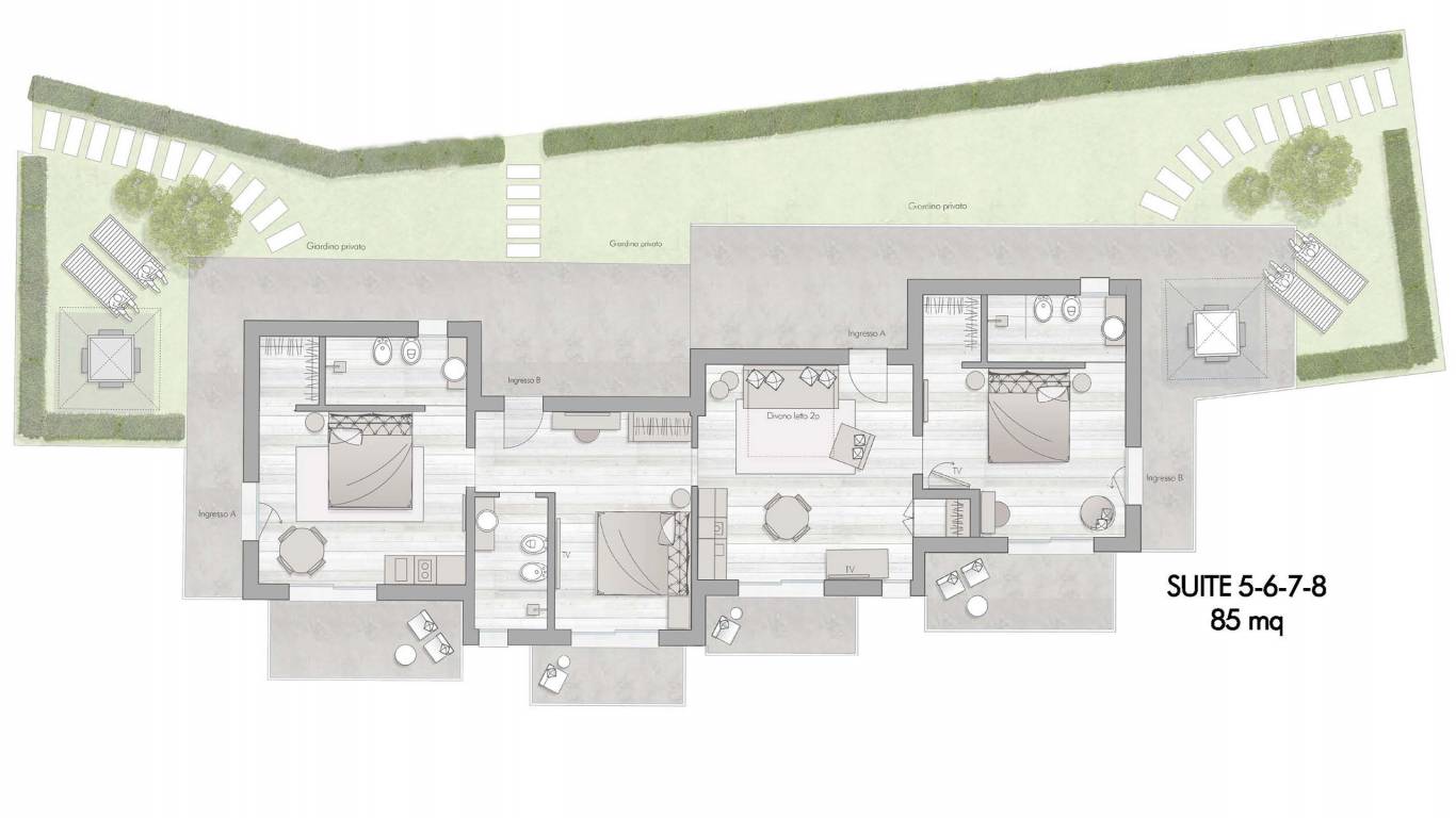 Agriturismo-Terre-degli-Angeli-Pietra-Ligure-Savona-four-roomed-flat-Plan